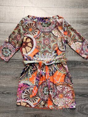 🌹 Xtaren Silky Print Mini Dress 🌹